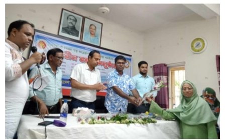 বোয়ালখালীতে নবনিযুক্ত ১৪ জন স্বাস্থ্য সহকারীদের বরণ অনুষ্ঠান সম্পুন্ন