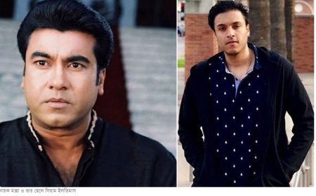 বাবার মতো পর্দা কাপাতে আসছেন মান্না পুত্র সিয়াম