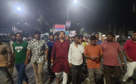 রংপুরে জেলা যুবলীগের অবস্থান কর্মসূচী ও বিক্ষোভ মিছিল পালন