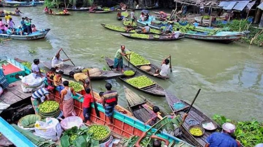 ভাসমান পেয়ারা বাজার