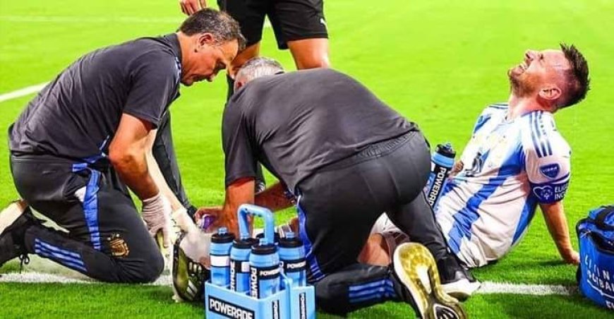 চোট নিয়ে মাঠ ছাড়লেন লিওনেল মেসি,ভেঙে পড়লেন কান্নায়!
