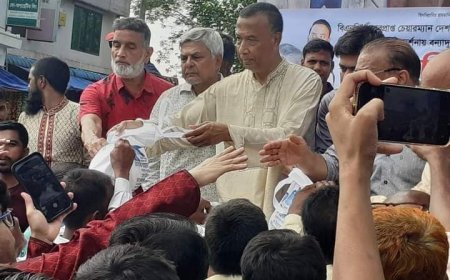 বন্যাদূর্গত মানুষের পাশে ফটিকছড়ি উপজেলা বিএনপি