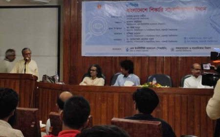 রাবিতে পিআইবির ‘শিকারি সাংবাদিকতা’ বিষয়ক সেমিনার অনুষ্ঠিত