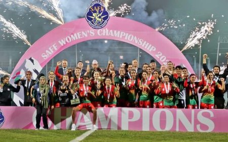 নেপালকে আবারও কাঁদিয়ে চ্যাম্পিয়ন অদম্য বাংলাদেশ