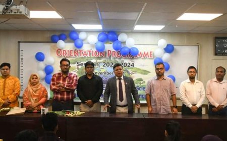 বেরোবিতে প্রথম বর্ষের ওরিয়েন্টেশন ক্লাস অনুষ্ঠিত