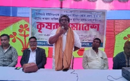 চিলমারীতে কৃষক সমাবেশ অনুষ্ঠিত 