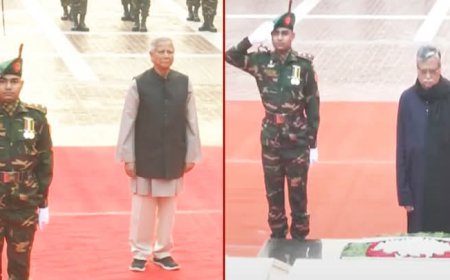 শহীদ বুদ্ধিজীবীদের প্রতি রাষ্ট্রপতি-প্রধান উপদেষ্টার শ্রদ্ধা