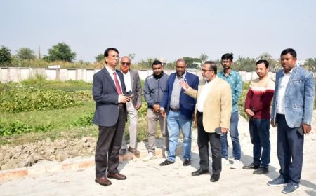 খুবির নিচু জমির বালু ভরাটের কাজ চলতি মাসের মধ্যে সম্পন্নের নির্দেশ