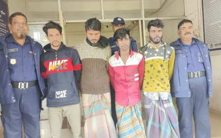 কমলনগরে তথ্য প্রযুক্তির মাধ্যমে চার ডাকাত গ্রেপ্তার