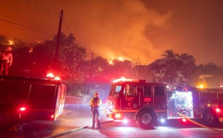 নিয়ন্ত্রণে আসেনি লস অ্যাঞ্জেলেসের দাবানল, ঝড়ো বাতাসে ভয়াবহতা বৃদ্ধির শঙ্কা