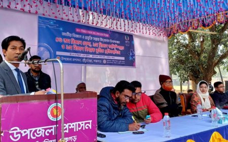 তেঁতুলিয়ায় দুই দিনব্যাপী বিজ্ঞান মেলার উদ্বোধন