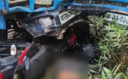 নাটোরে ট্রাকচাপায় ৩ মোটরসাইকেল আরোহী নিহত