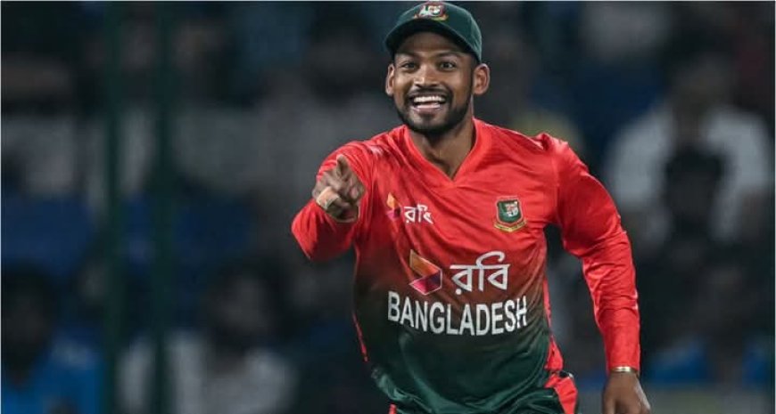 চ্যাম্পিয়নস ট্রফিতে বাংলাদেশের অধিনায়ক শান্ত