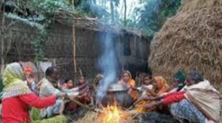 শীতে কাঁপছে উত্তরাঞ্চলের মানুষ, নিদারুন কষ্টে তিস্তা পাড়ের মানুষজন