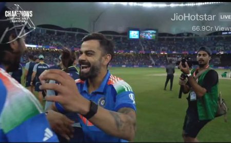 রেকর্ড গড়ে অস্ট্রেলিয়াকে হারিয়ে টানা তৃতীয়বার ফাইনালে ভারত