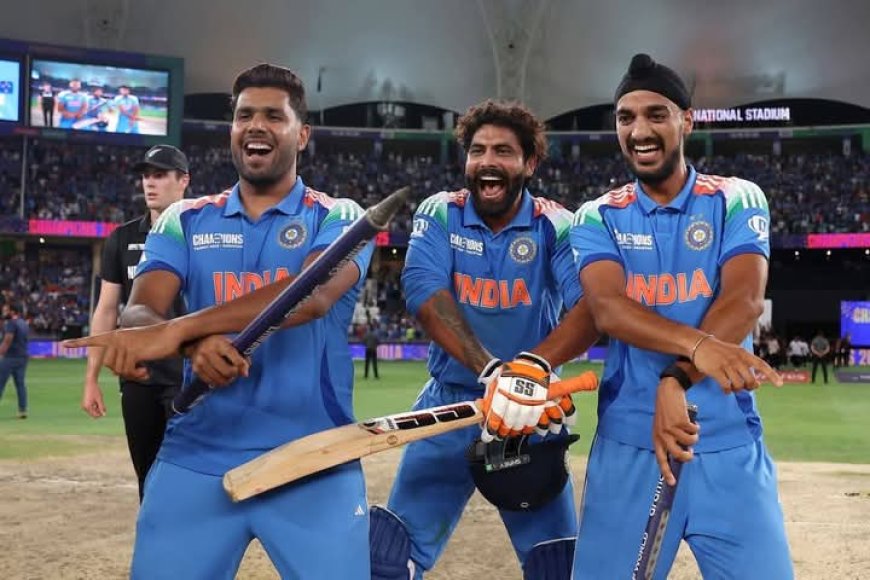 চ্যাম্পিয়ন ট্রফিতে অপরাজিত চ্যাম্পিয়ন ভারত