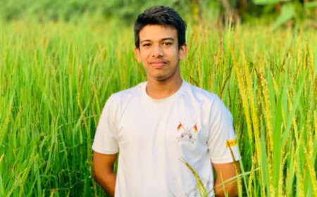 কৃষি বিপ্লবের দ্যোতি ছড়াচ্ছে তরুণ লোকহৈতেষি 'ওয়াহিম হোছাইন'
