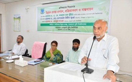বাকৃবিতে শিক্ষকদের তিন দিনব্যাপী প্রশিক্ষণের উদ্বোধন