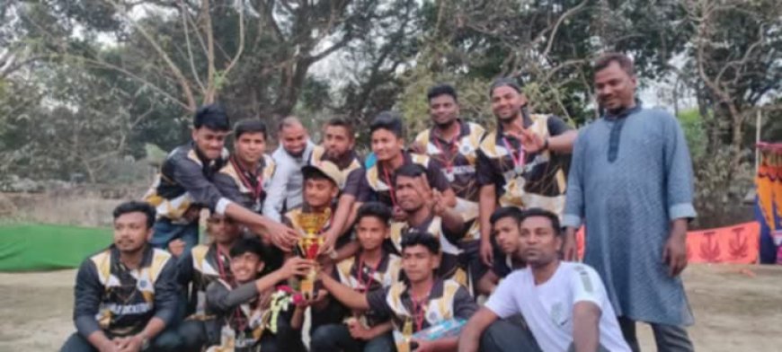 জলঢাকায় মাথাভাঙ্গা শর্ট ক্রিস ক্রিকেট রেডহেড ক্রিকেটার্স চ্যাম্পিয়ন