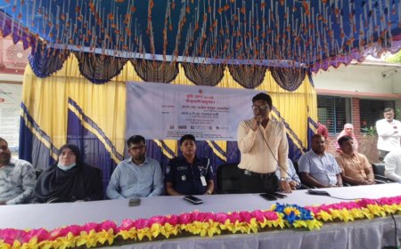 জলঢাকায় তিন দিনব্যাপী ভূমি মেলা শুরু