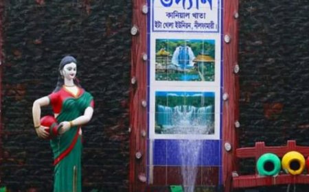 ঈদের ছুটিতে পরিবার নিয়ে ঘুরে আসতে পারেন নীলফামারীর ওসমানিয়া উদ্যান থেকে