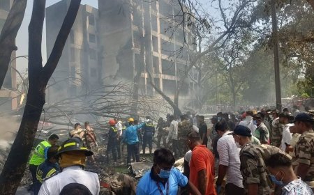 ভারতে বিমান দুর্ঘটনায় ২৪২ আরোহীর কেউ বেঁচে নেই