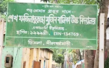 ডিমলায় ১২ শিক্ষকের বিদ্যালয়ে চারজন পরীক্ষার্থী, পাস করেনি কেউ