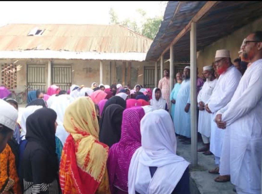 ডিমলায় শিক্ষক ও ছাত্রীদের সাথে সাক্ষাৎ করলেন জেলা জামায়াতের আমীর