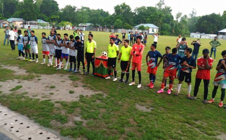 ডিমলায় মাদকবিরোধী ফুটবল টুর্নামেন্টের শুভ উদ্বোধন