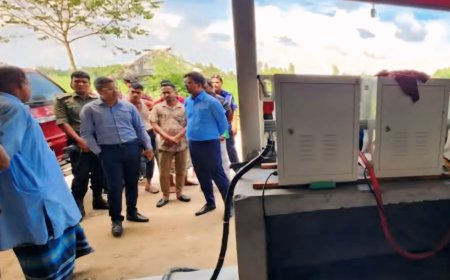 ডিমলায় অবৈধভাবে মিনি পেট্রোল পাম্প পরিচালনার অপরাধে জরিমানা, পাম্প বন্ধের নির্দেশ