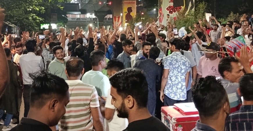 তুমিও জানো আমিও জানি, সাদিক কায়েম বাংলাদেশি’ ছাত্র শিবিরের স্লোগান