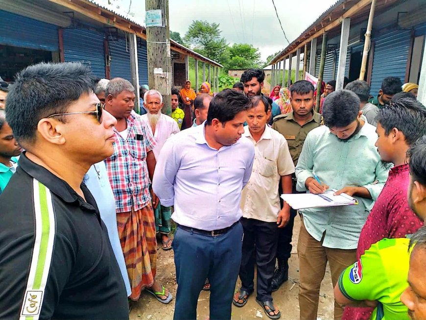 জলঢাকায় ১৫ টাকার চাল বিতরণে অনিয়ম, ডিলারকে জরিমানা