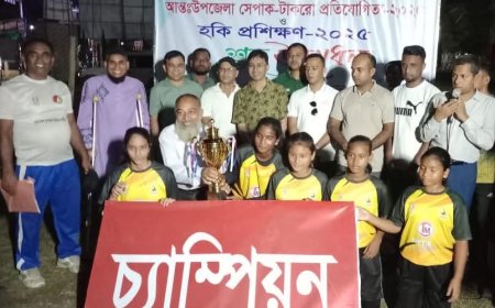 নীলফামারীতে সেপাক-টাকরো প্রতিযোগীতায় ডিমলা ও সৈয়দপুর চ্যাম্পিয়ন