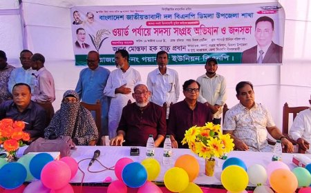 ডিমলা গয়াবাড়ী ইউনিয়নে ওয়ার্ড পর্যায়ে বিএনপির সদস্য সংগ্রহ অভিযান উদ্বোধন