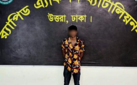 র‌্যাবের যৌথ অভিযানে ডিমলার চাঞ্চল্যকর ধর্ষণ মামলার আসামী ঢাকা থেকে গ্রেফতার