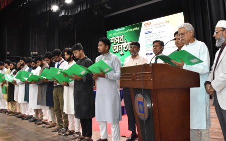 নবনির্বাচিত রাকসু’র শপথ অনুষ্ঠিত