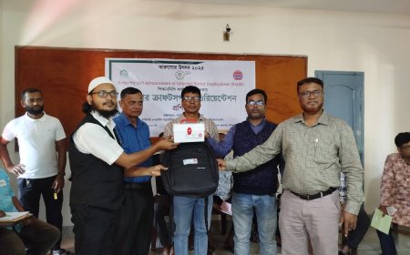 জলঢাকায় RAISE প্রকল্পের মাষ্টার ক্রাফটস্পারসন ওরিয়েন্টেশন প্রশিক্ষণ অনুষ্ঠিত